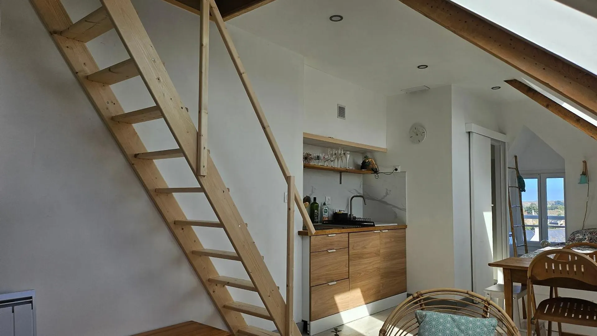 Appartement Studio cosy au bord de mer à Lancieux France